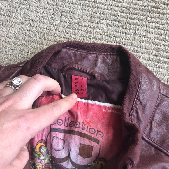 Maroon Jacket - Picture 2 of 3